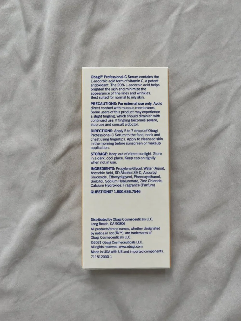 Obagi Professional-C Serum 20% 1 oz